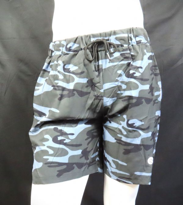 Shorts da Crossfit Uomo, Blu Camo CrossFit per tutti