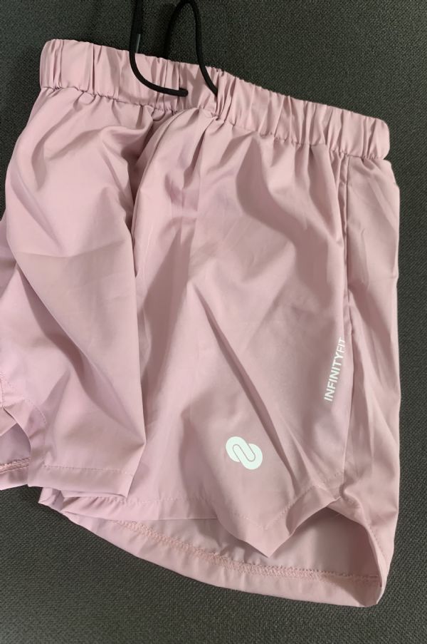 Shorts da Crossfit Uomo, Rosa antico CrossFit per tutti