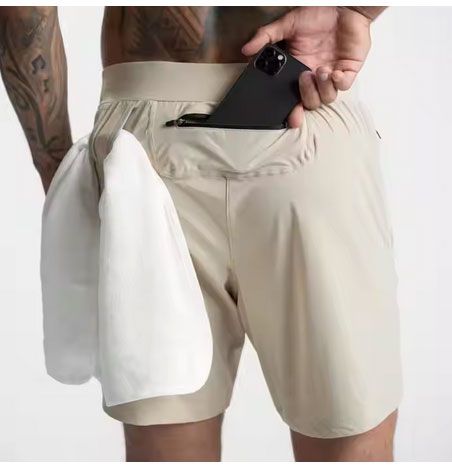 Shorts da Crossfit Uomo, Crema CrossFit per tutti