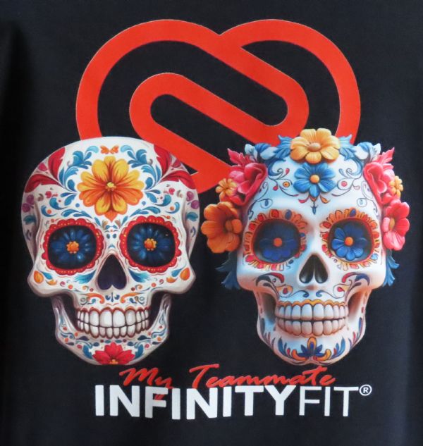 InfinityFit-shirt MY TEAMMATE, unisex, OVER SIZE CrossFit per tutti