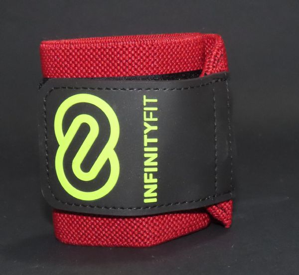 RED- Polsiera semirigida in cotone elasticizzato, 12 cm CrossFit per tutti