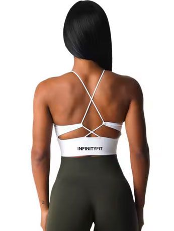 InfinityFit BRA Plain White CrossFit per tutti